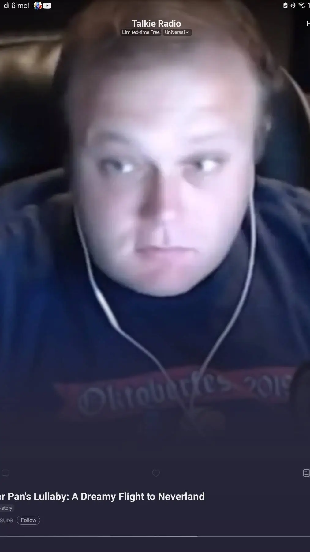 ai character: Poofesure  background