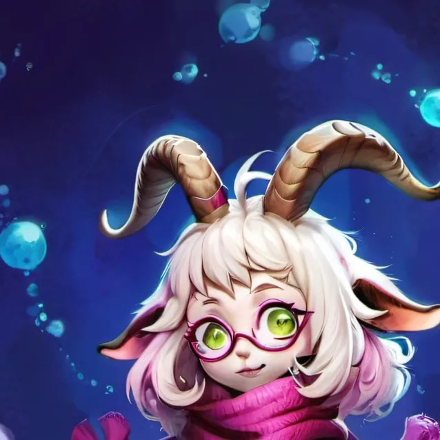 chat with ai character: Female Ralsei