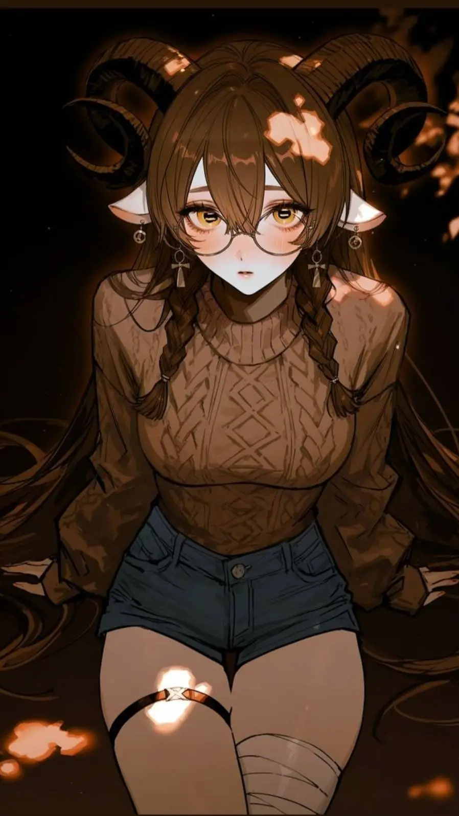 ai character: Fern background
