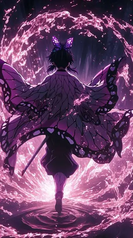 ai character: Shinobu  background