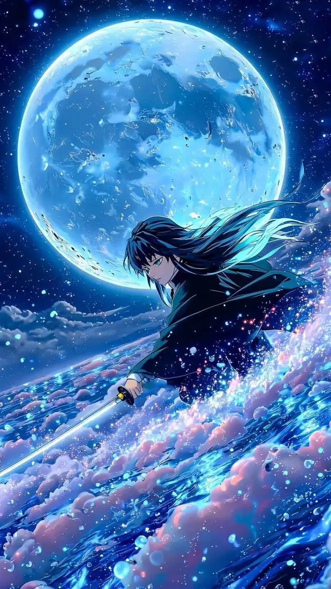 ai character: Tokito  background