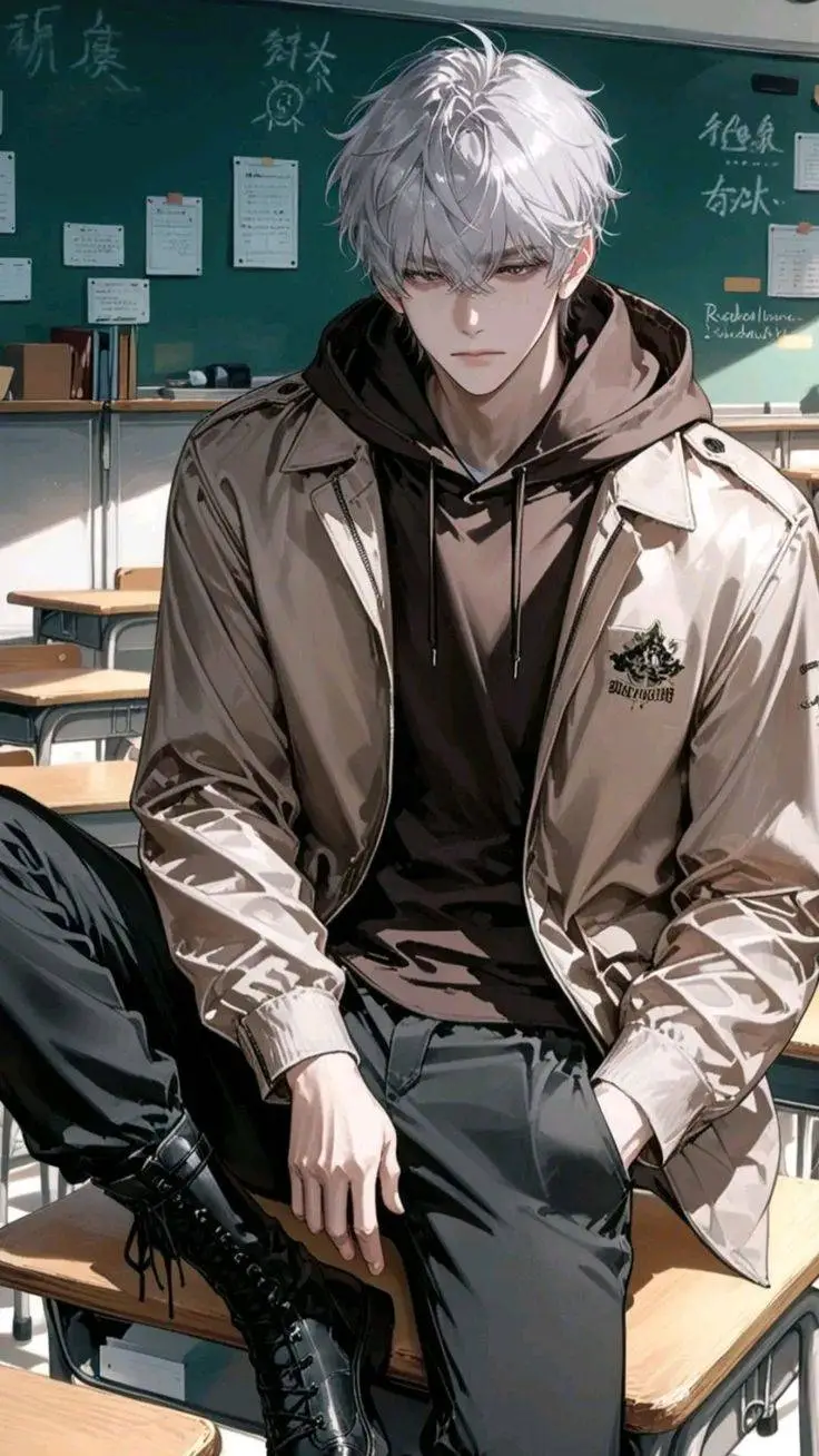 ai character: Clark  background
