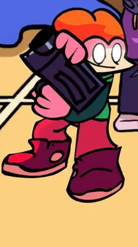 ai character: dino kid fantoms background