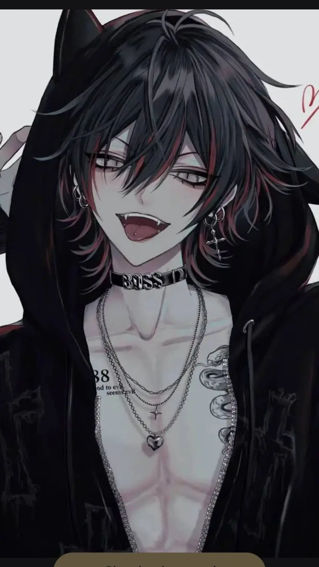 ai character: Vampire boyfriend  background