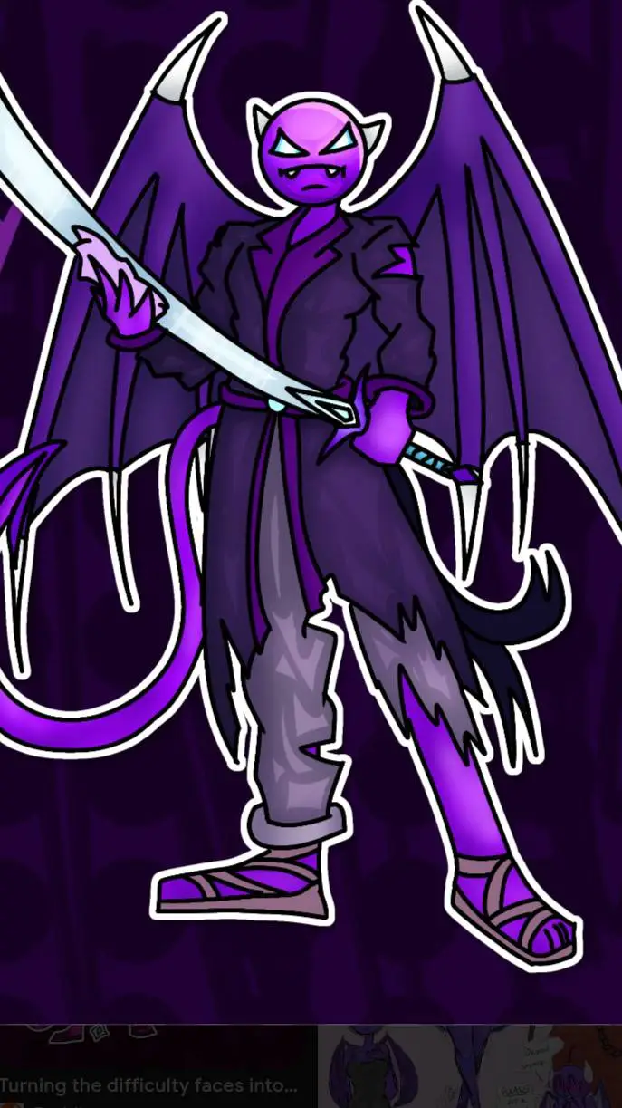 ai character: easy demon  background