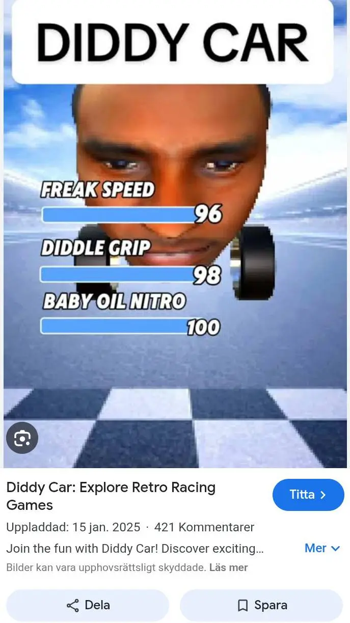 ai character: diddy car  background