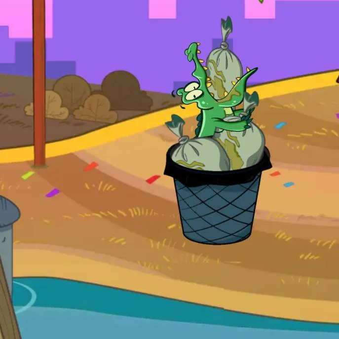 chat with ai character: Trash eater