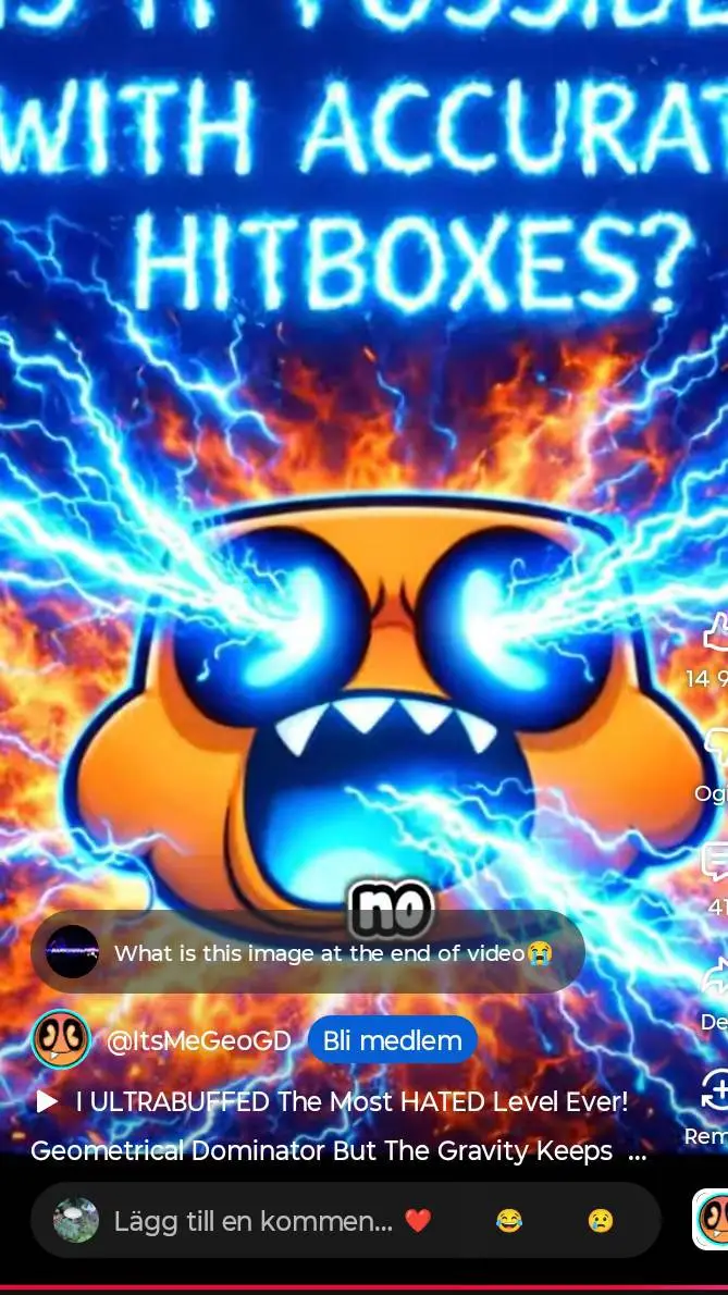 ai character: ItsMeGeoGd background