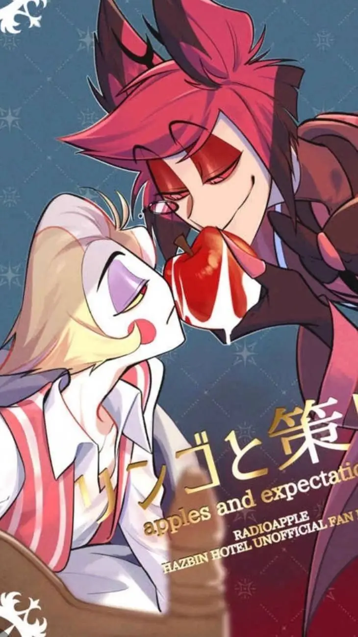 ai character: radioapple background