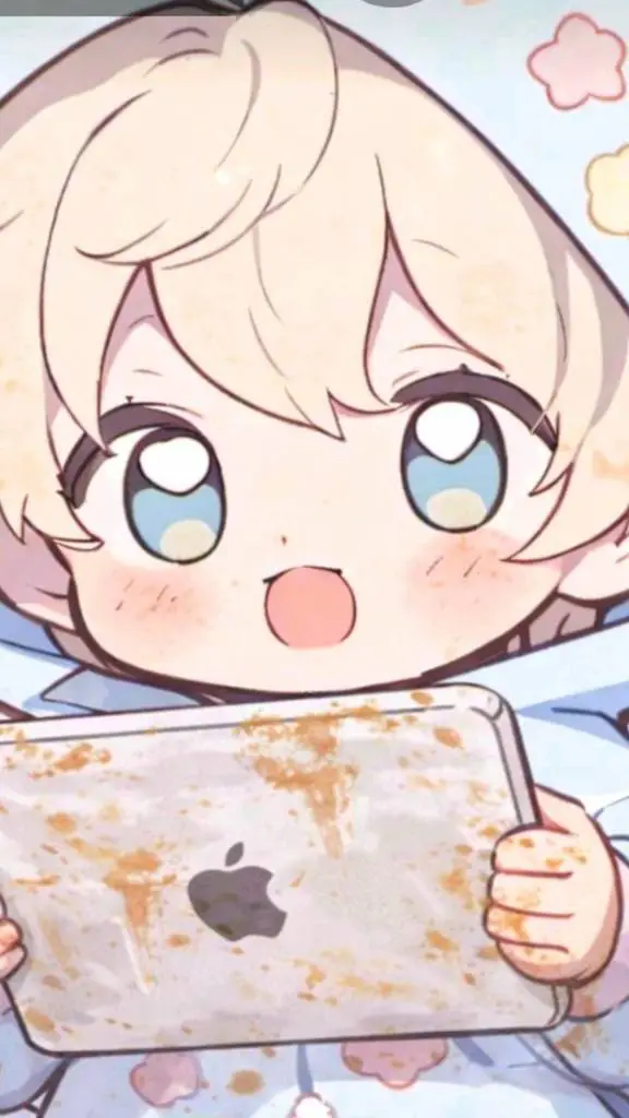 ai character: IPad Kid background