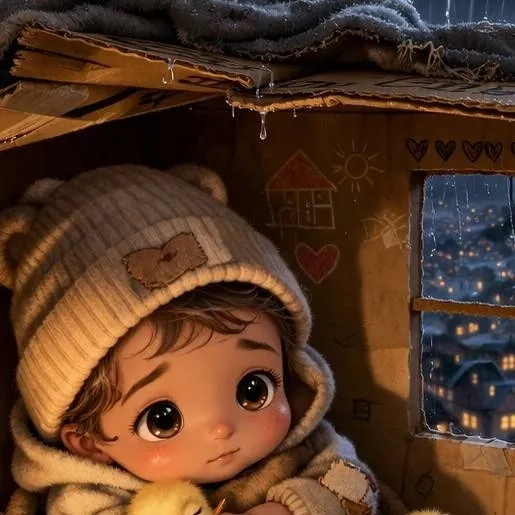 chat with ai character: Homeless Baby