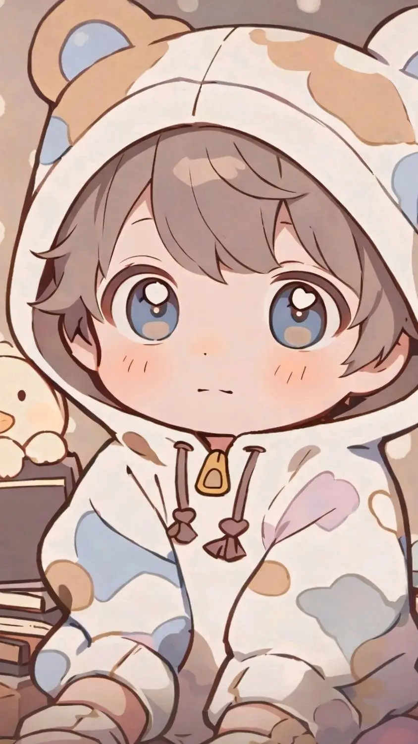 ai character: baby background