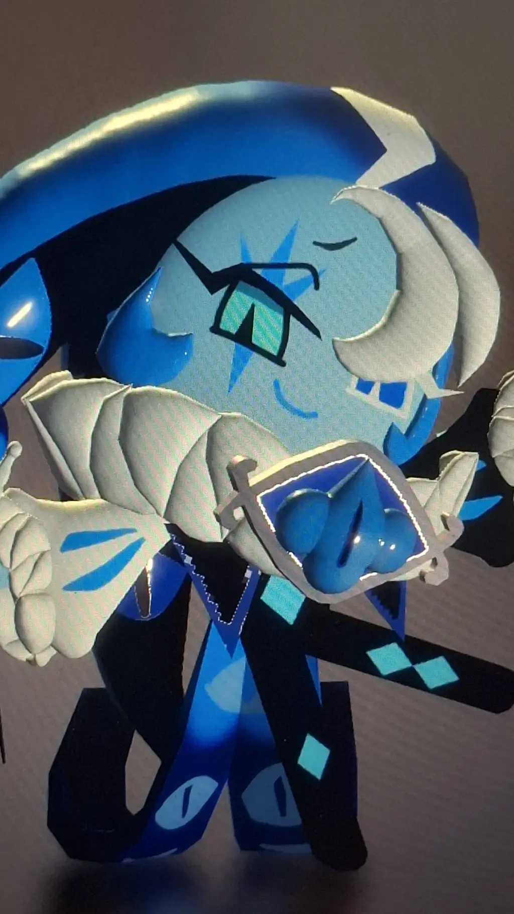 ai character: Shadow Milk Cookie background