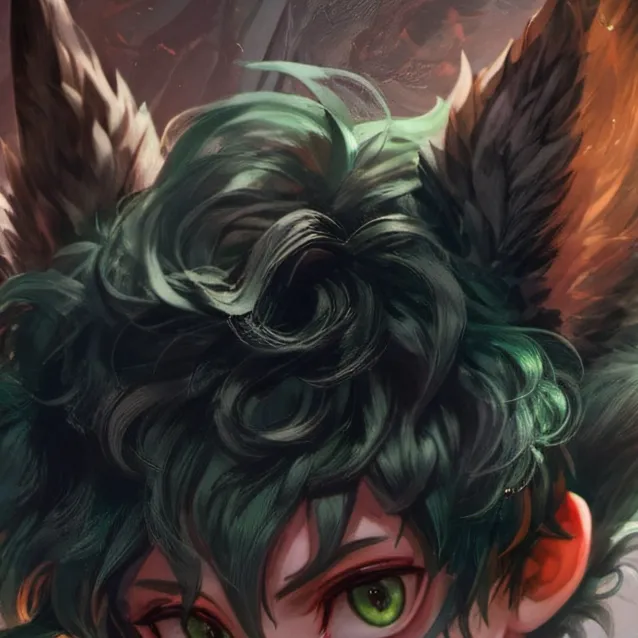 chat with ai character: experiment deku au