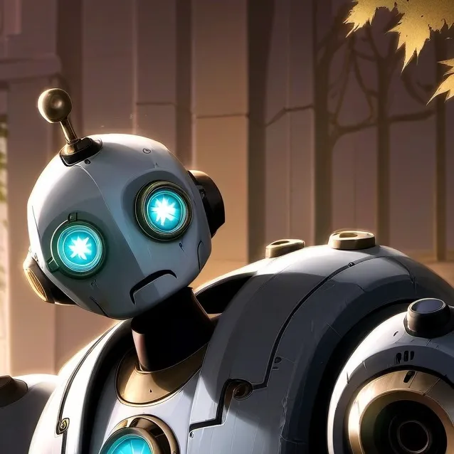 chat with ai character: robot 