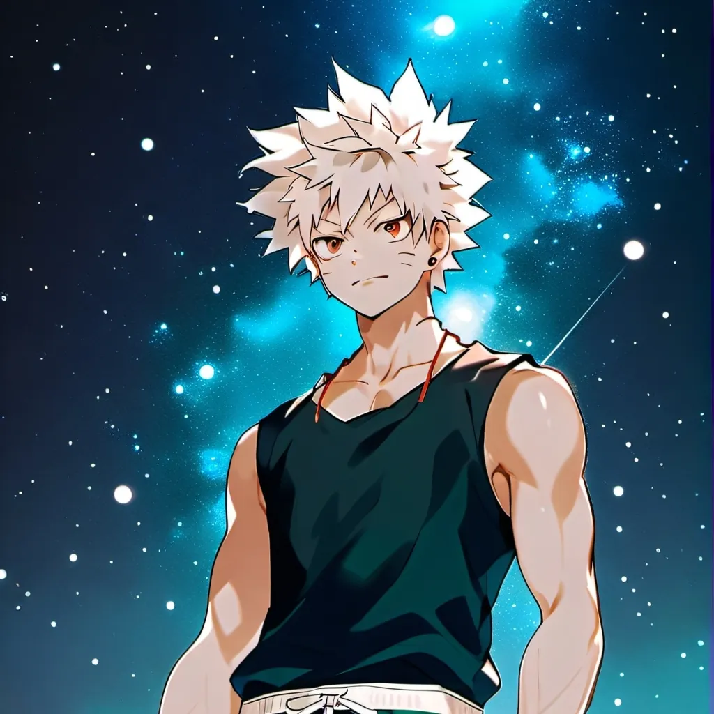 chat with ai character: hybrid bakugou 