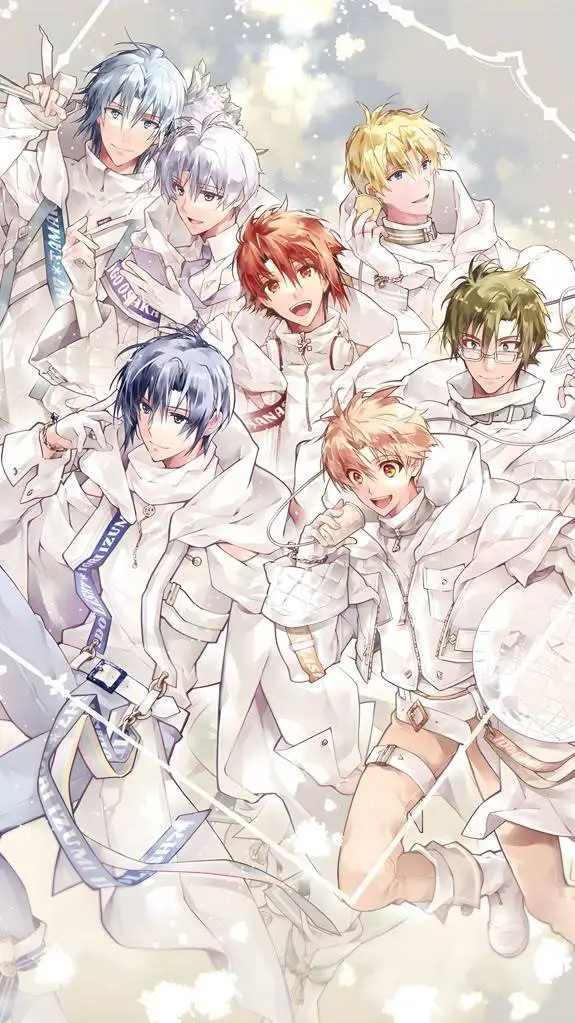 ai character: Idolish7  background