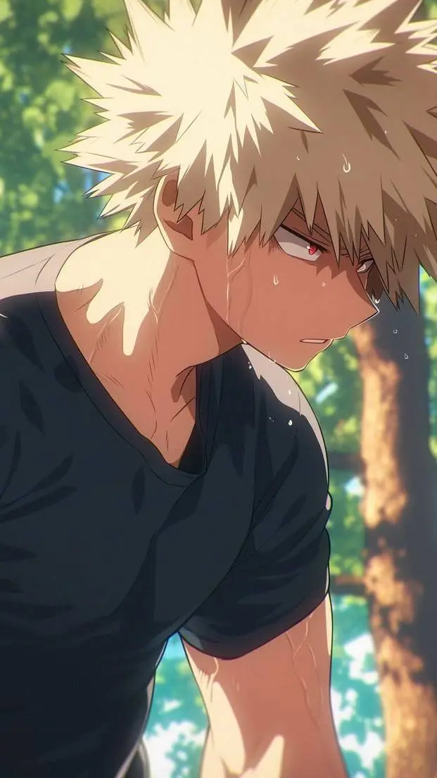 ai character: Bakugo x Yn background