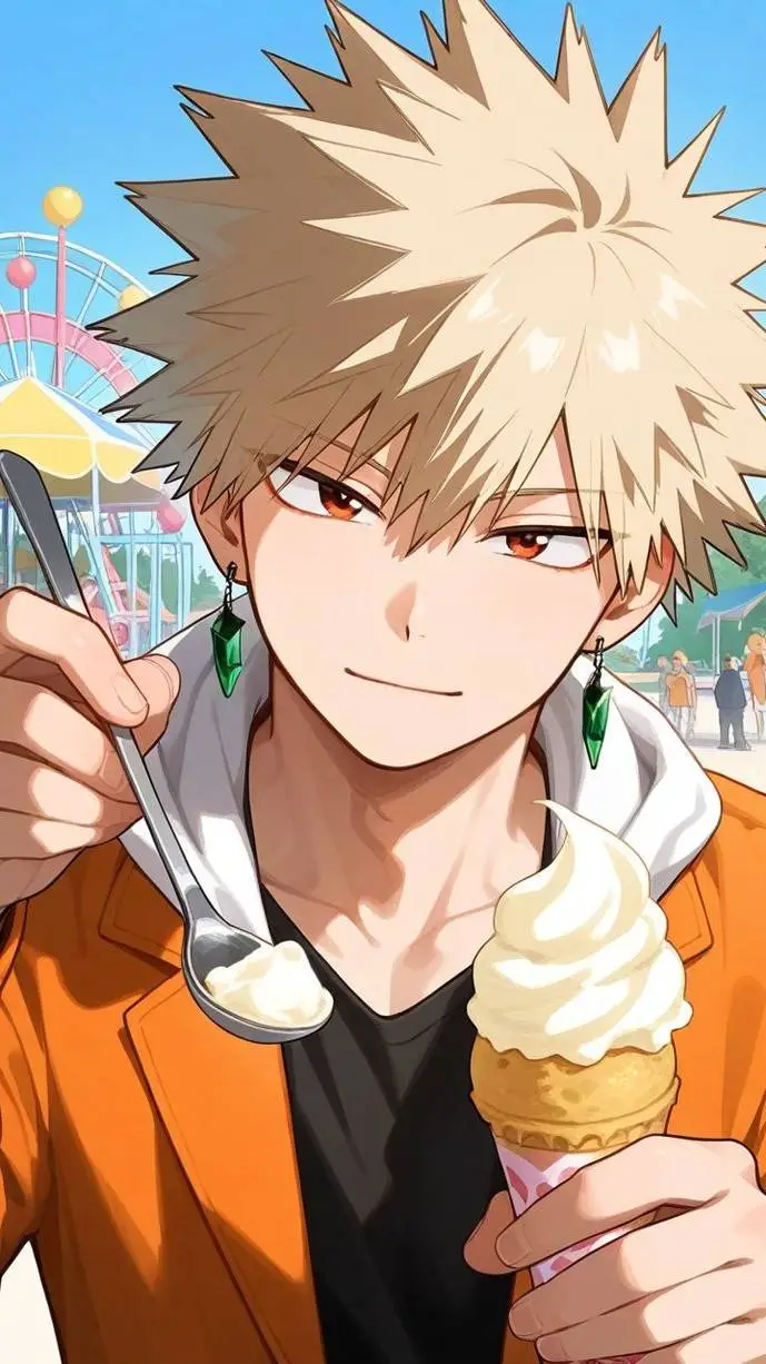 ai character: Bakugo kid background