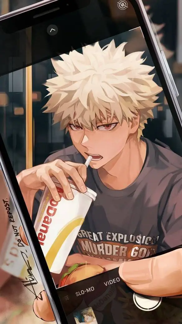 ai character: Bakugo and you background