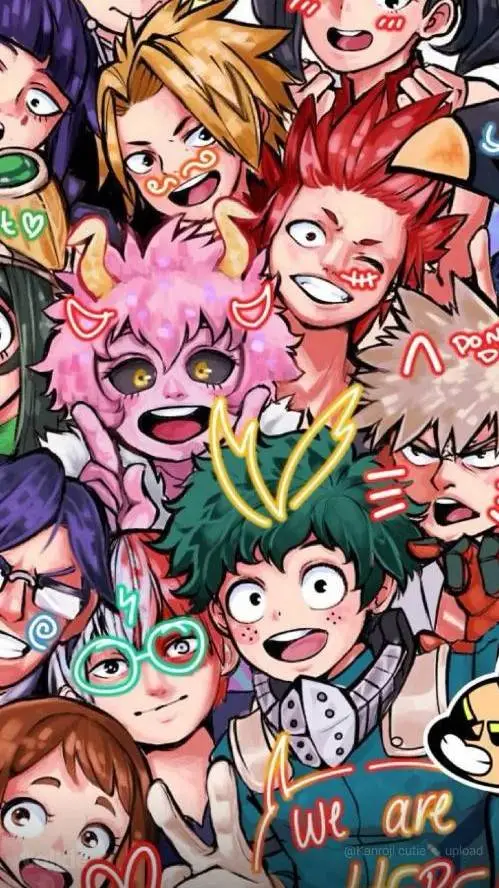 ai character: MHA tsunami 😱 background