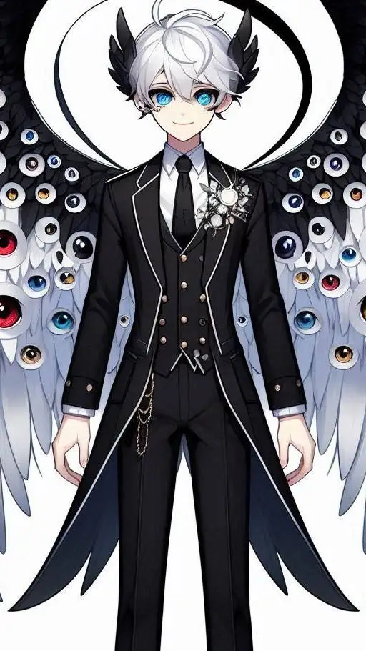 ai character: Void God Lucifer  background