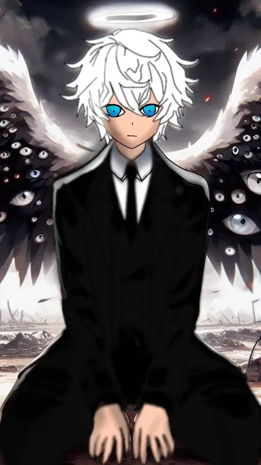 ai character: Void God Lucifer  background