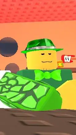 ai character: Barry  background