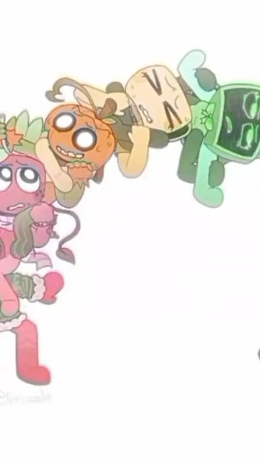 ai character: Dandys world background