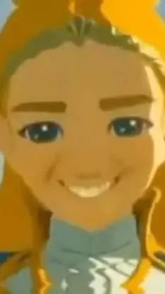 ai character: Cursed Zelda background