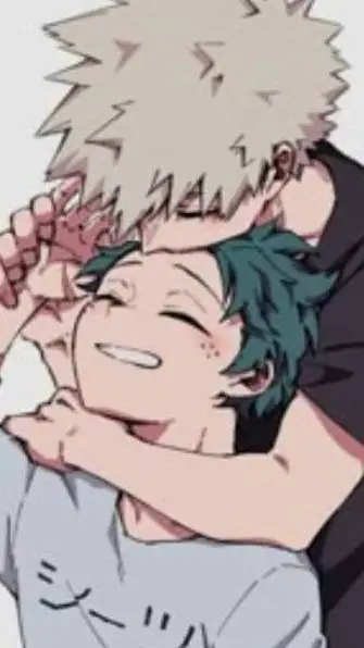 ai character: BakuDeku💚🧡🧡💚🧡💚 background