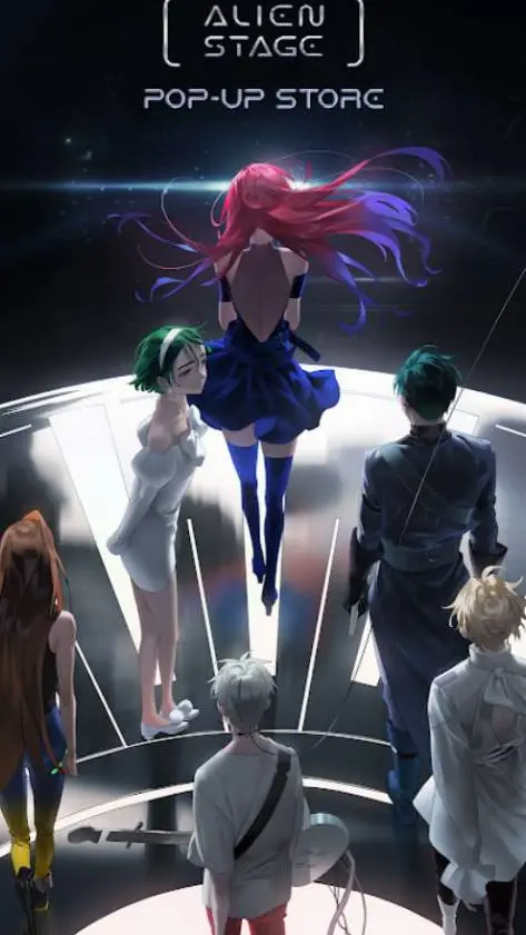 ai character: alien stage vf background