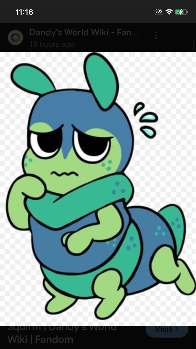 ai character: !°Squirm°! background