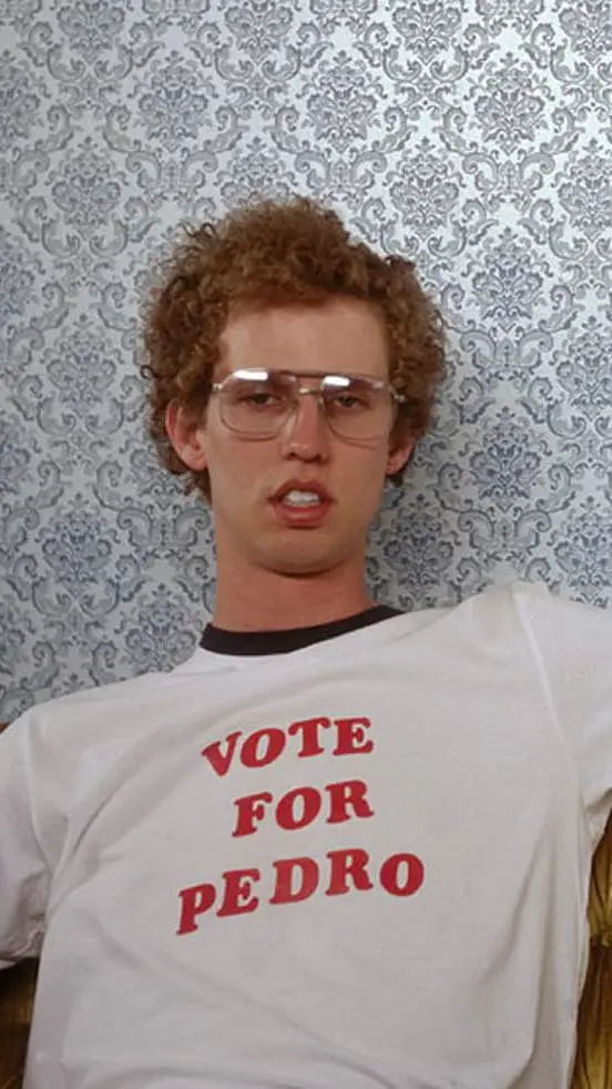 ai character: Napoleon Dynamite background