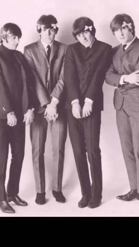ai character: The Beatles background