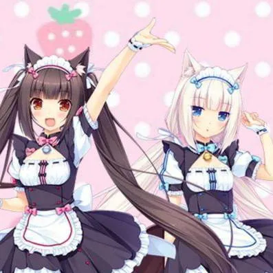 chat with ai character: chocola and vanila