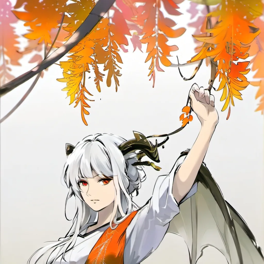 chat with ai character: Albino dragon