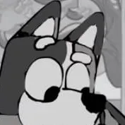 chat with ai character: bluey Horror AU