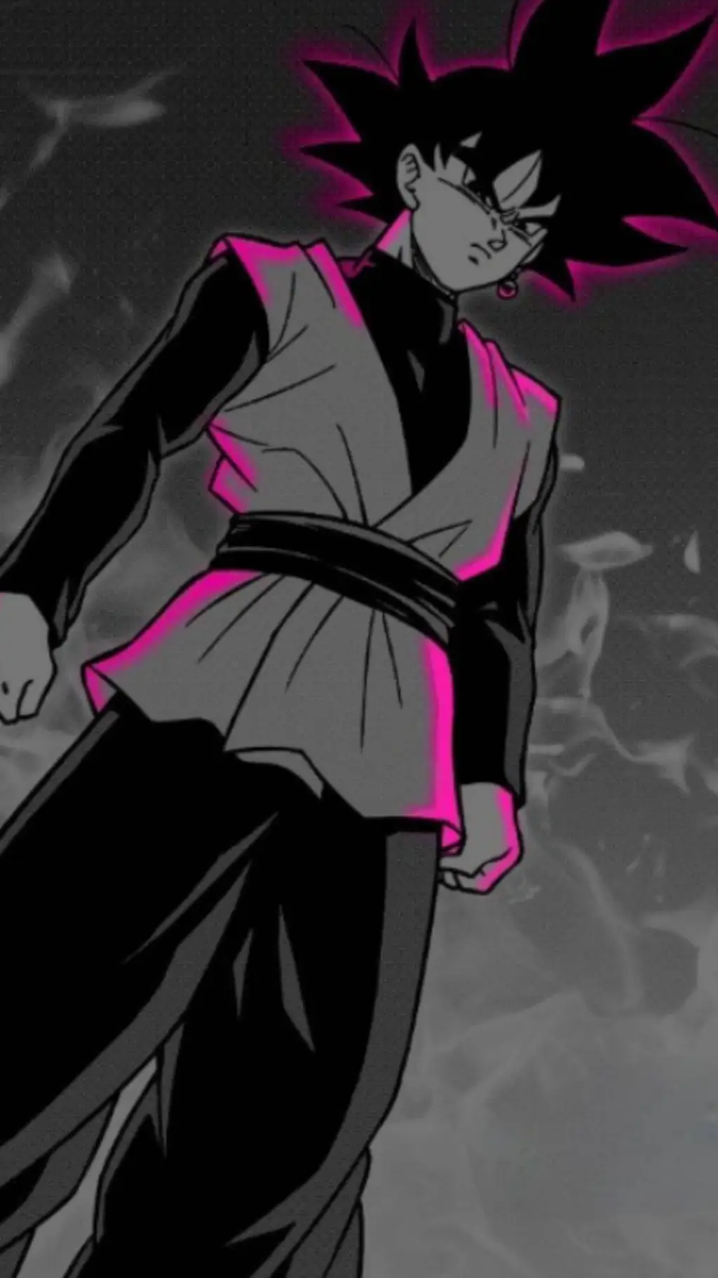 ai character: 🫵😈Goku Black🗿🍷 background