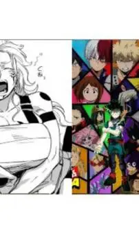 ai character: mha o mais forte background