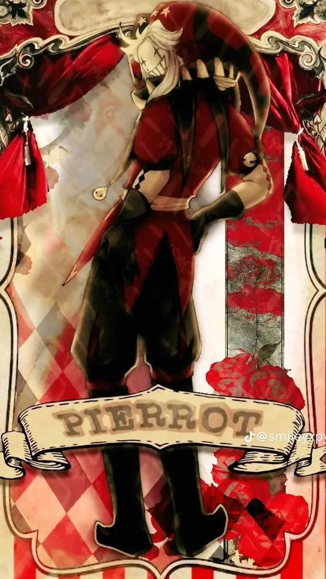 ai character: pierrot background