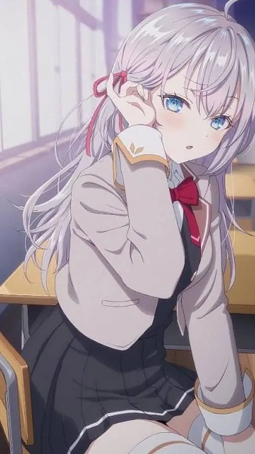 ai character: Alya  background