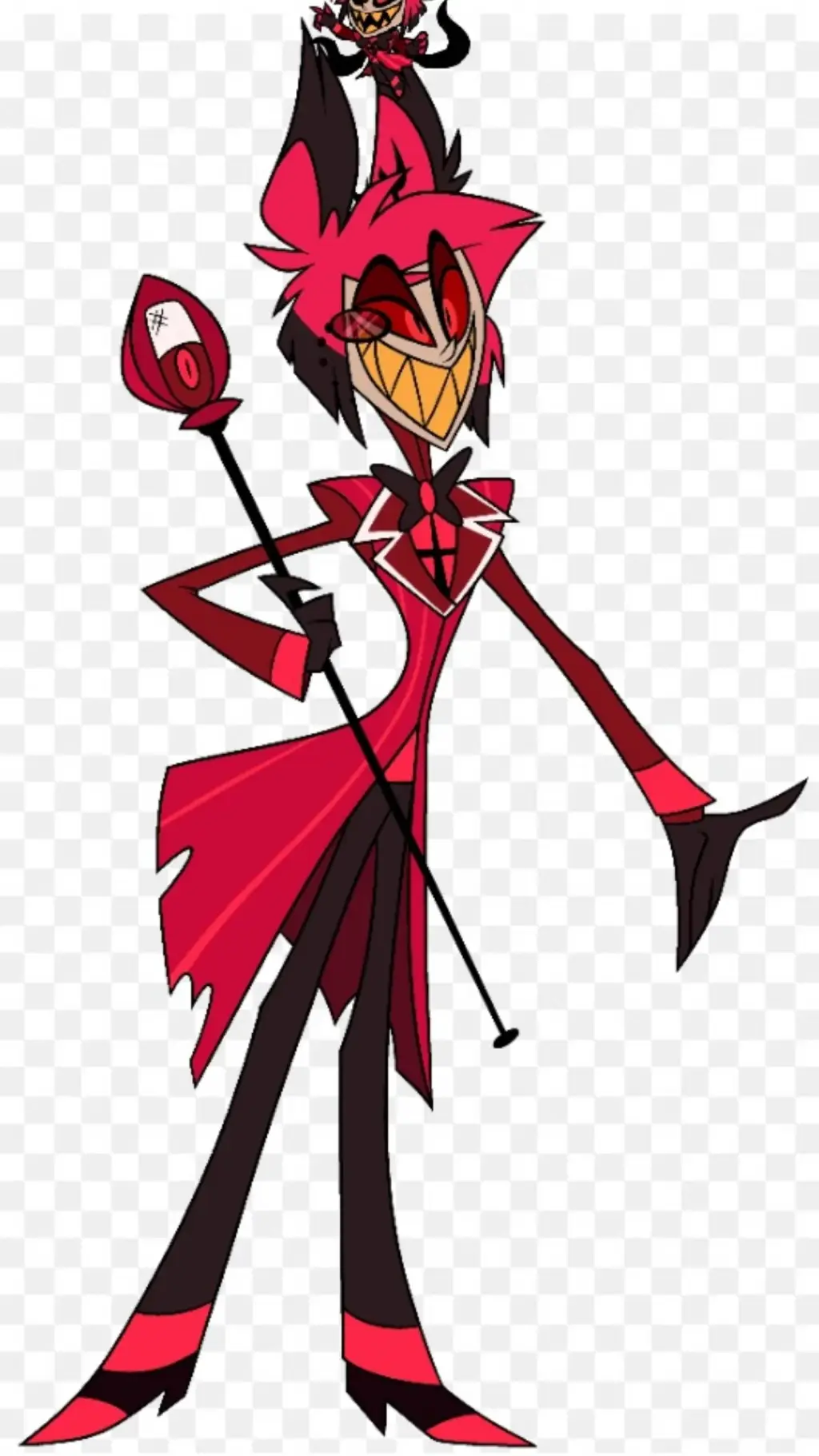 ai character: alastor  background