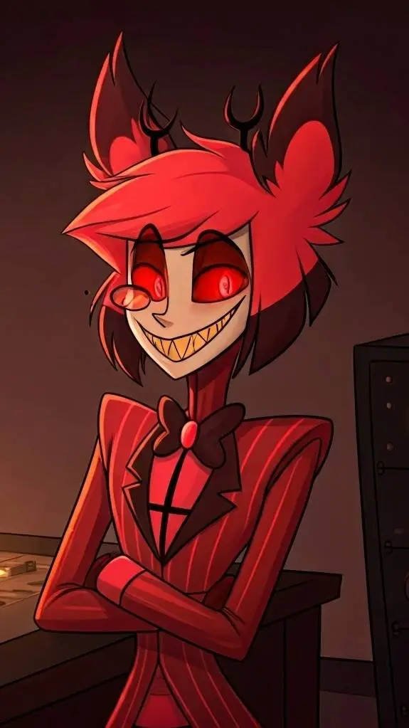 ai character: alastor  background
