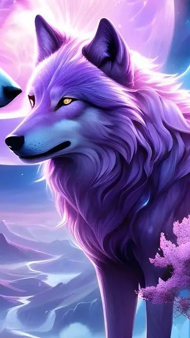ai character: the wolf background