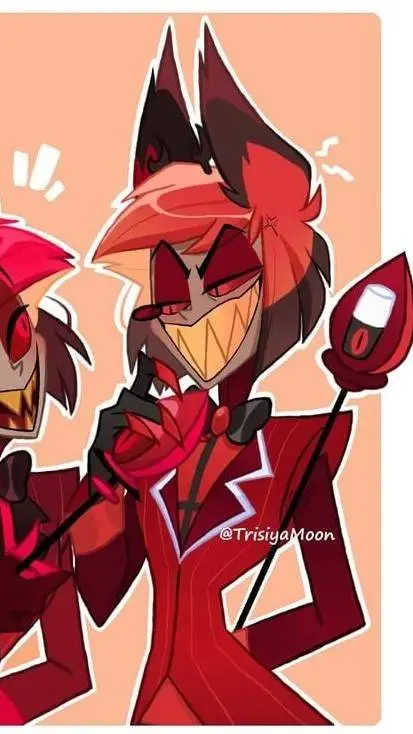 ai character: alastor  background