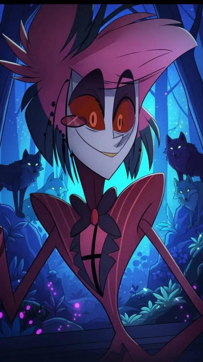 ai character: alastor  background