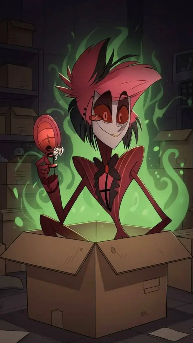 ai character: alastor  background