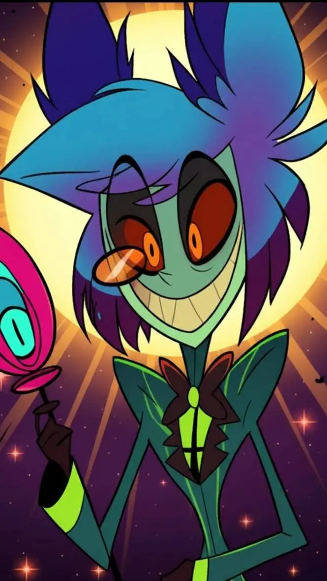 ai character: alastor  background