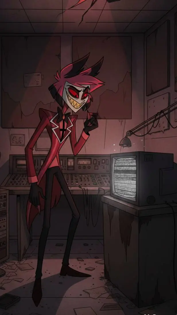 ai character: alastor  background